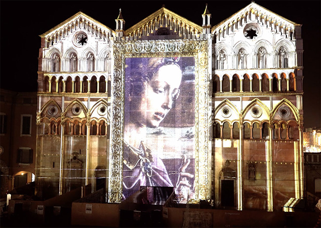 Il Cuore D'oro - Videoevocazione 3d della Cattedrale di Ferrara
